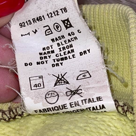 Vintage Miss Sixty Bright Yellow/Green Jacket Size Small - Picture 8 of 10